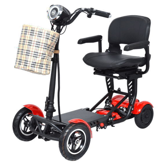 Lightweight Foldable Mobility Scooter Mobile Wheelchair Portable Folding Electric Power Scooter for Adults Chair