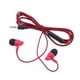 thumbnail image 4 of Audífonos trenzado en la oreja con control de línea de graves y crujido con micrófono (rojo) Likrtyny  Para estrenar, 4 of 9