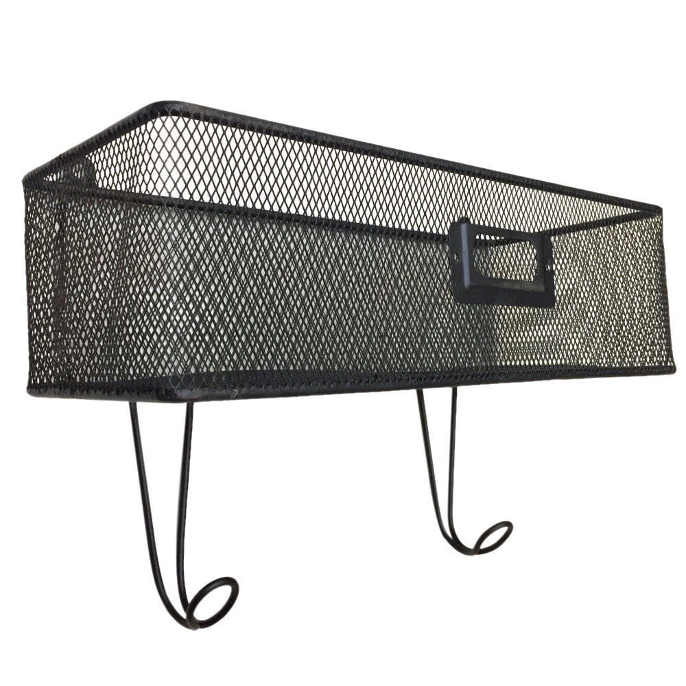 Mail Organizer Wall Mount Hanging Mail Sorter Letter Basket With Holder