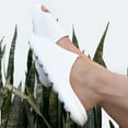 thumbnail image 4 of LAVRA Womens Cushion Cloud Slides Beach Pillow Sandals, 4 of 7