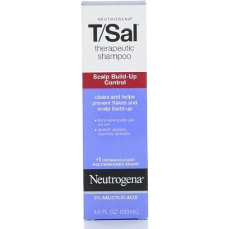 Neutrogena T/Sal Therapeutic Maximum Strength Shampoo 4.50 oz (Pack of ...