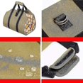 thumbnail image 3 of Bolsa de almacenamiento de leña impermeable al aire libre, bolsa de registro portátil, caqui Afortunado Sencillez, 3 of 3