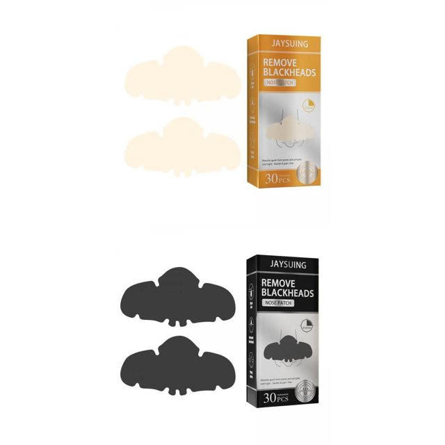 60 Tiras Removedoras de Y Puntos Nasal para La Nariz Ingredientes Premium Baoblaze removedor de espinillas