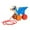 Pterosaur, variant on Bunblic Dinosaur Push and Pull Along Toy Walking Wooden Toy Activity Toy Education Develops Motor Skills Push Pull Toy for Boys Girls Pterosaur