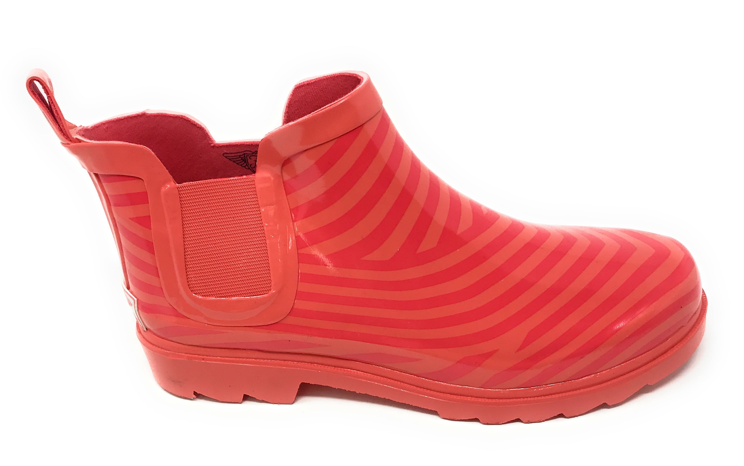 Forever Young Women's Chevron Chelsea Rain Boot