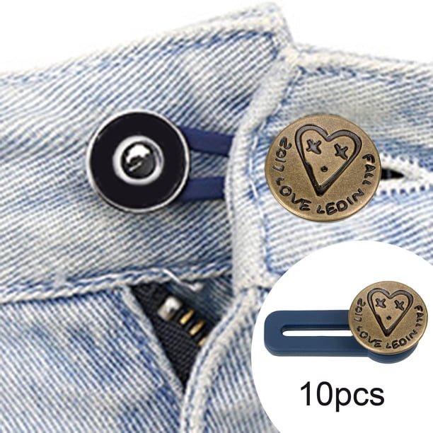 Botones Para Jeans De ExtensiÓN Ajustables, 24 Pack Botones Extensores