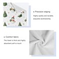thumbnail image 4 of 3 Piece Bath Towels Set Bath Towel, Hand Towel and Face Towel for Bathroom, Gym, Hotel Cute Snowman and Christmas Tree, 4 of 8