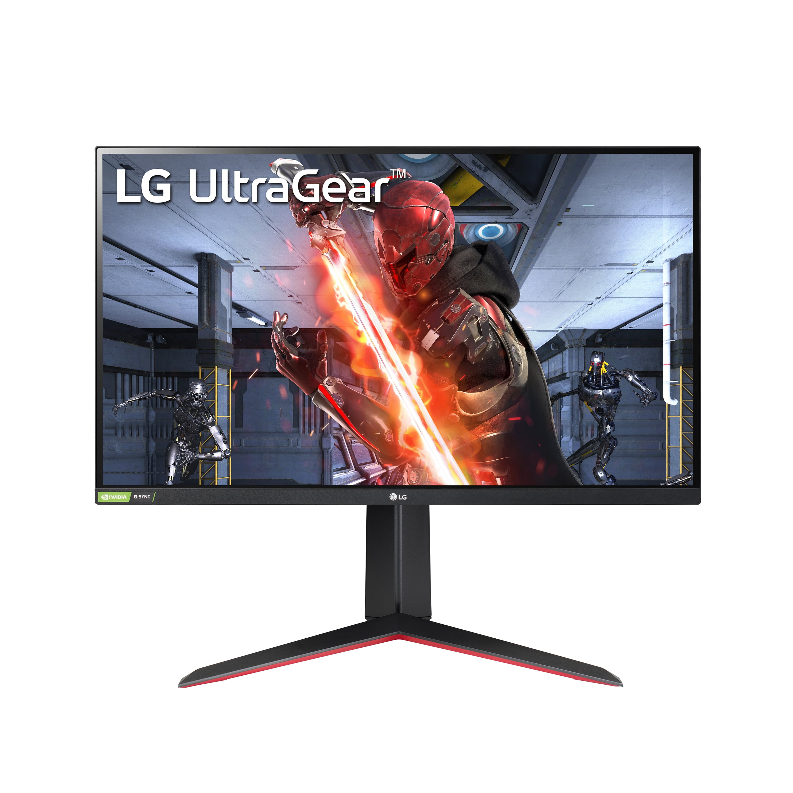 Lg 27 Class Ultragear Fhd Ips 1ms 144hz Hdr Monitor With G Sync Compatibility 27gn650 B Walmart Com