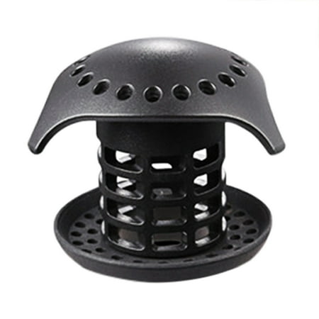

wendunide kitchen gadgets Sewer Hair Filtering Cleaning And Collection Anti-Blocking Floor Leakage Black