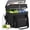1 - Black, variant on Lunch Bag & Lunch Box for Men Women, Double Deck Leakproof Insulated Soft Large Adult Camping Cooler bag for Work, Beach, Picnic, Travel (Black, 15L)