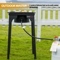 thumbnail image 4 of OuterMust Outdoor Propane Burner Camping Stove Gas Burner with Adjustable Legs Ideal for Camping, Home Brewing, Turkey Frying and Maple Syrup Boiling, 4 of 7