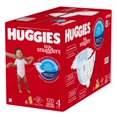 thumbnail image 2 of Huggies Little Snugglers Baby Diapers, Size 4 (22-37 lbs), 120 Ct, 2 of 9