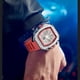 thumbnail image 4 of Relojes Para Hombres, Reloj Mecánico Con Función Luminosa, Relojes De Pulsera Con Movimiento Automático A Prueba De Agua, Correa De Silicona Con Tamaño Ajustable Para Regalos, 4 of 7