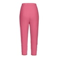 thumbnail image 6 of Mercatoo Skinny 𝗖apri Leggings for Girls Ruched Cropped Trousers Tween Dance Running Yoga Pants Athletic Leggings 𝐋ounge Pants, 6 of 6