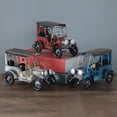 thumbnail image 3 of Cheers Vintage Iron Art Old Car Model Craft Desktop Ornament Kids Toy Collection Gift, 3 of 8