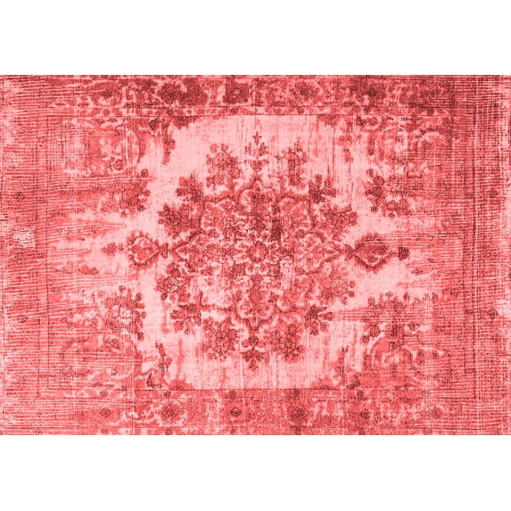 Ahgly Company Indoor Rectangle Persian Red Traditional Area Rugs, 5' x 8'