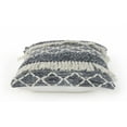 thumbnail image 3 of Ox Bay Textured Fringe Square Throw Pillow, 3 of 5