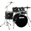 ddrum D2 5-Piece Complete Drum Kit Midnight Black