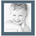 thumbnail image 2 of ArtToFrames 21x22" Dutch Blue Custom Mat for Picture Frame with Opening for 17x18" Photos. Mat Only, Frame Not Included (MAT-161), 2 of 5