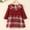 Red, variant on YEEDISON Children's Dress Autumn Winter Dress Cotton Plaid College Style Girl's Dress for 18M-3Y