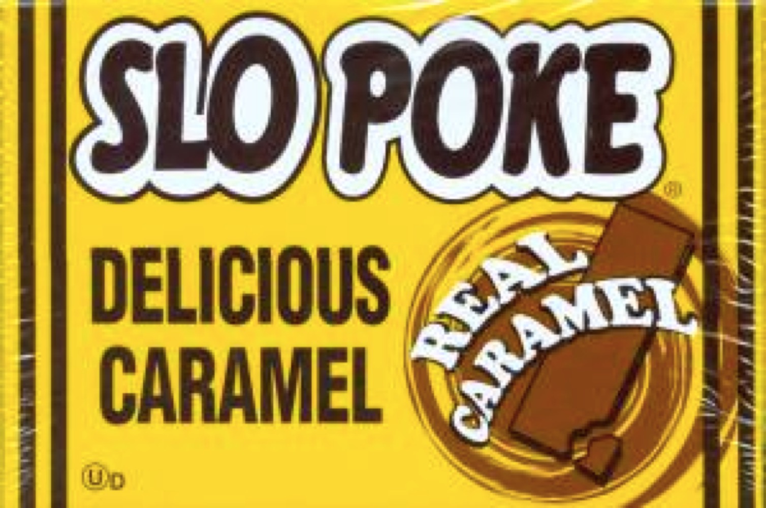 Atkinson's Slo Poke Classic Caramel Chewy Bite-Sized Candy Individually Wrapped Bulk (3 Pound)