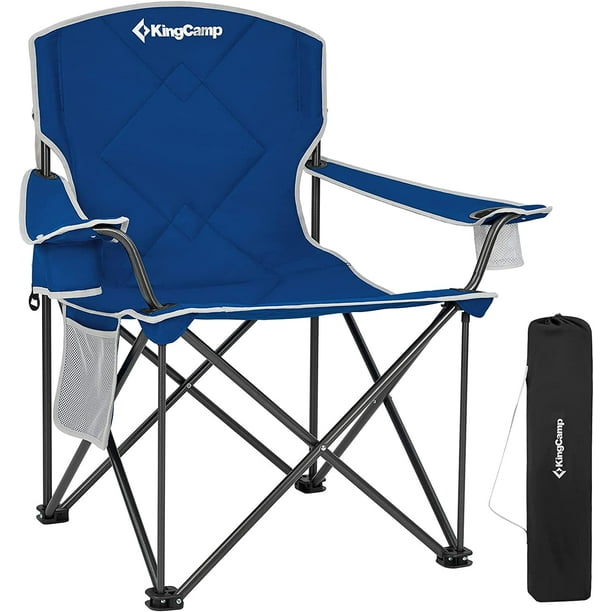 KingCamp Oversized Camping Chair Heavy Duty Folding Chair for Adults