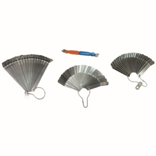 Lang Tools (Kastar) 3079 - Master Feeler Gauge Set for H.D. Truck Valve Adj.