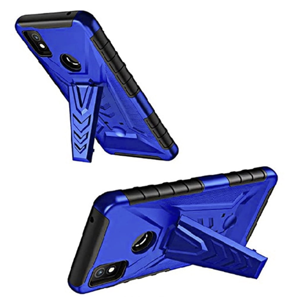 For Cricket Icon 4 Case Shockproof Buildin Kickstand Case (Kickstand