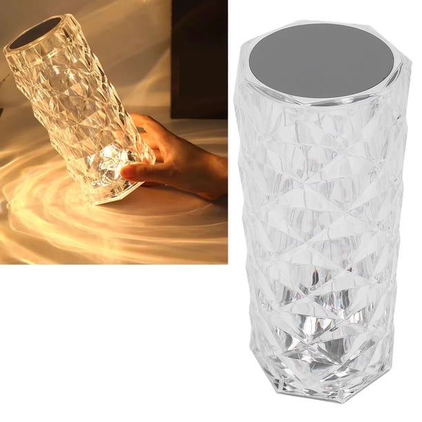 Luz De Mesa, Lámpara De Escritorio Con Protección Para Los Ojos, Acrílico Con Control Remoto Para Sala De Estar