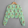 thumbnail image 3 of Suéter infantil de moda clásica de Disney Suéter infantil de primavera para niña Top con estampado de Mickey Mouse Feliz Navidad, 3 of 5
