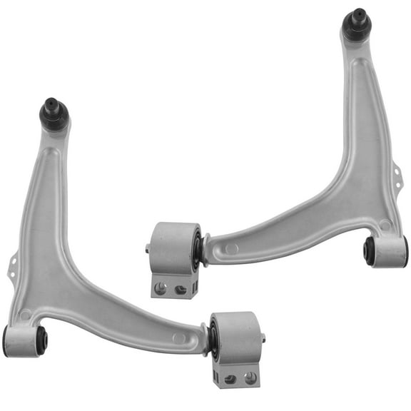 TRQ Front Lower Control Arm Pair Set 12 796 013 12 796 014 for 03-11 Saab 9-3 PSA62296