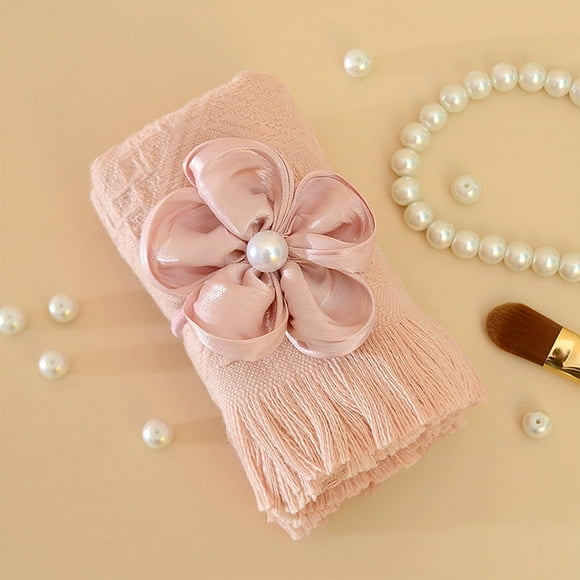 Juego de toallas para regalo de boda, toalla de baño de tela suave y absorbente de 1 pieza con borla, de secado rápido y felpa para un lujo similar al de un spa, perfecta para damas de