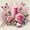 3715, variante sur Peinture Diamant Bougie Florale Romantique Image Papillon Kits de Broderie Diamant 5D Décoration d'Art Maison, 35*35cm, Cadre Non Inclus.,3718