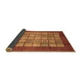thumbnail image 2 of Ahgly Company Indoor Rectangle Abstract Brown Modern Area Rugs, 2' x 4', 2 of 4