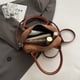 thumbnail image 2 of Bolso Hombro Ante para Mujer Boston Con Correa Ajustable Tipo Cartera El (marrón), 2 of 7