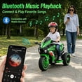thumbnail image 4 of HNH Kids Motorcycle Ride On Car with Remote Control, 12V Electric Motorbike for Kids, LED Tire and Bluetooth Music, Ride On Car Gift, 4 of 9