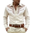 thumbnail image 1 of Camisetas de Navidad de Manga Larga para Hombre Camiseta de Manga Larga Casual de Moda para el Otoño Invierno Al Aire Libre Diario, 1 of 4