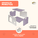thumbnail image 4 of Casa para Gato Grande MascoAmigo Interior / Exterior Térmica Lavable Fácil de Armar Color Lila, 4 of 7
