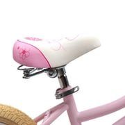AVASTA Kids Bicycle Saddle for Girls & Boys, White
