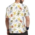 thumbnail image 2 of Wukai Cartoon Monkey Print Men's Short-Sleeved Mesh T-Shirt,Quick-Dry Short Sleeve Workout T-Shirt-X-Large, 2 of 8