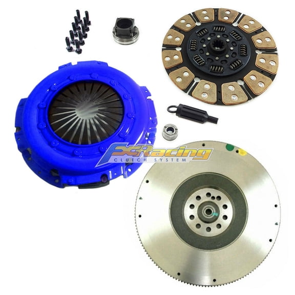 FX STAGE 4 POWER CLUTCH KIT& FLYWHEEL FITS 99-03 FORD F250 F350 F450 F550 7.3L DIESEL