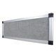 thumbnail image 1 of Gray Trade Show Display System Optional Header Panel Board Aluminum Frame Logo, 1 of 4