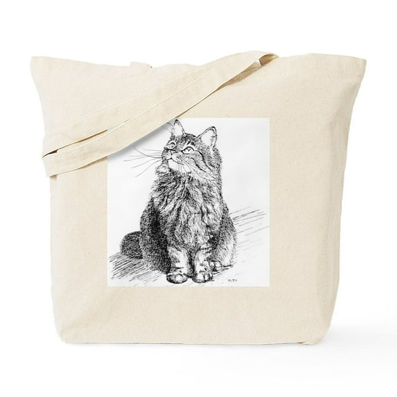 CafePress - Mitty 4In Tote Bag - Unisex Canvas Tote Bag, Beige, 1-Piece