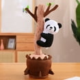thumbnail image 1 of Dancing Talking Plush Toy, Stuffed Animal Rechargeable Singing Repeating Twisting with Interactive Repeat Words Function, 1 of 8