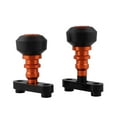 thumbnail image 4 of Ohmyroo 2-Piece Auto Motorcycle Anti-Fall Frame Slider CNC Aluminum Collision Protector Orange, 4 of 6