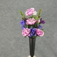 thumbnail image 2 of 1 Pc, Purple & Lavender Peony & Gladiolus Memorial Arrangements - Saddle, 2 of 5
