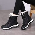 thumbnail image 4 of Women's Insulated Warm Winter Boots - Waterproof & Snow-Ready, Cozy Lining for Hiking, Work & Daily Wear, Stylish Comfortable Design, 4 of 6