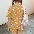 thumbnail image 7 of Grblisyd Girls Summer Outfits Size 10-12 Years Animal Print T-Shirts and Elastic Waist Shorts 2 Piece Outfit Kids Cute Clothing Sets, 7 of 7