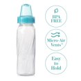 thumbnail image 4 of Evenflo Biberon classique (8oz, 6pk, Sarcelle / Vert / Bleu), 4 of 7