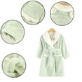 thumbnail image 1 of Esaierr Kids Girls Robe Bathrobe Comfort Flannel Bathrobe for Toddler Winter Soft Quick Dry Bathrobe 3-10Y+, 1 of 9